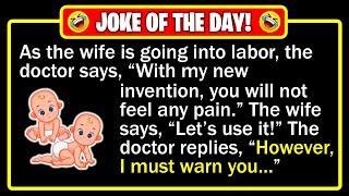  BEST JOKE OF THE DAY! - A couple rush into the hospital because the wife... | Funny Dad Jokes