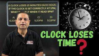 Clock | Logical Reasoning | Losing time | Concept Clarification | by NK Sir