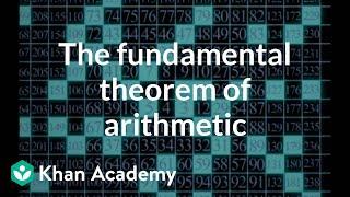 The fundamental theorem of arithmetic | Computer Science | Khan Academy