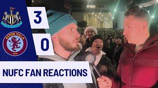 Newcastle United vs- Aston Villa - NUFC Post Match Fan reaction - Premier League fans