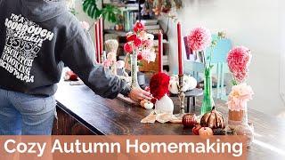 Cozy AUTUMN Days (Sourdough Baking, Fall Tablespaces & Flowers)