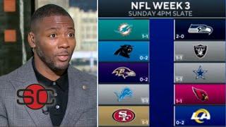 ESPN predicts to NFL Week 3: Ravens vs Cowboys, 49ers vs Rams, Lions vs Cards, Dolphins vs Seahawks