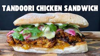 THE ULTIMATE TANDOORI CHICKEN SANDWICH