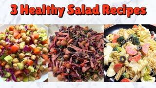 3 Healthy and Yummy Salad Recipes! DIET Recipes!