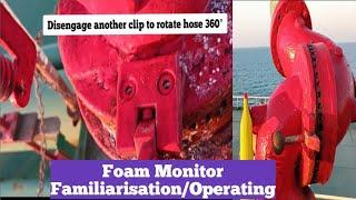 Foam Monitor Familiarisation And Operating Process | The Genius Workers | Ship Works