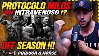 PROTOCOLO COMPLETO do OFF SEASON - HORSE REVELOU todas as DOSES do CICLO com MILOS SARCEV !