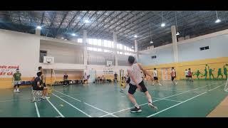 Badminton 05/01/2025 Men's Double Trung/Phong vs Vu/Phuong