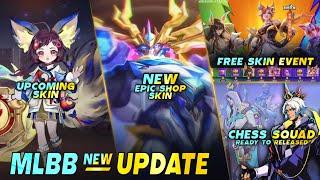 NEW EPIC SHOP SKIN | FREE SKIN EVENT | CHESS SQUAD READY TO RELEASED - Mobile Legends: Bang Bang