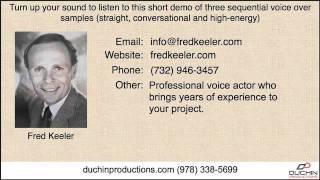 Fred Keeler VO for Duchin Productions