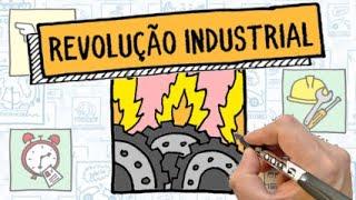 REVOLUÇÃO INDUSTRIAL - História - Resumo Desenhado