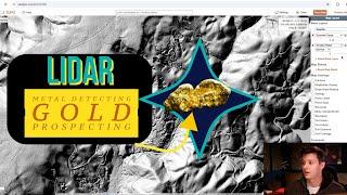 Using CalTopo and LiDAR for Prospecting and Metal Detecting Gold Nuggets