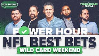 NFL Wild Card Weekend PLAYER PROPS & BETTING PICKS! | NFL Wild Card Picks & Predictions | Power Hour