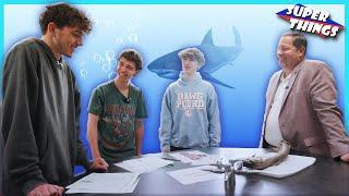 Super Things | Hands on with Sharks in Marine Science Class at Crown Point High School