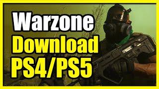 How to Download Call of Duty Warzone on PS4, PS5, PS5 Pro (Easy Tutorial)