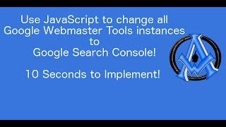 GOOGLE WEBMASTER TOOLS IS NOW GOOGLE SEARCH CONSOLE