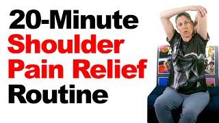 20-Minute Shoulder Pain Relief Routine with Real-Time Stretches & Exercises