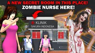 THERE'S NEW ZOMBIE NURSE HAUNTED HORROR SECRET ROOM IN THIS PLACE || SAKURA SCHOOL SIMULATOR