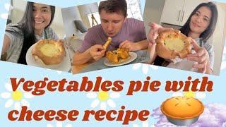 Vegetables pie with cheese recipe ️