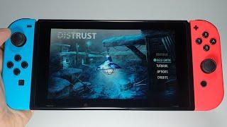 Distrust Nintendo Switch handheld gameplay