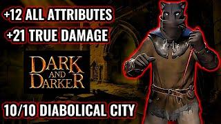 +12 All Attributes +21 True Damage is ASTRONOMICALLY BROKEN! Dark and Darker