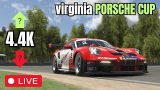 Porsche Cup at VIR - iRacing