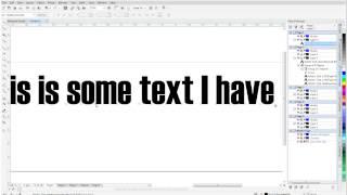 Corel Draw Tutorials for CorelDraw Letter Spacing Kerning