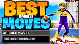 BEST DRIBBLE MOVES + DRIBBLE TUTORIAL w/ HANDCAM NBA 2K25 - FASTEST DRIBBLE MOVES & COMBOS 2K25