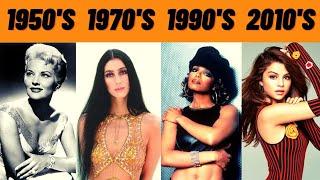 The Most Beautiful Singer Every Year (1950-2022)