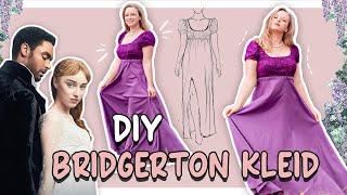 BRIDGERTON inspiriertes Kleid selber nähen | DIY Regency