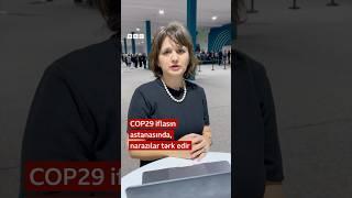 COP29 iflasın astanasında, narazılar tərk edir