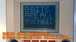 Etch-A-Sketch Animator: Demo and Repair