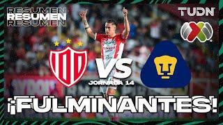 Resumen y goles | Necaxa vs Pumas | AP2023-J14 | Liga Mx | TUDN