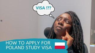 HOW TO FILL OUT POLAND VISA APPLICATION|STUDY IN POLAND