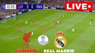 LIVE : Real Madrid vs Liverpool | Champions League 2024 | Match LIVE