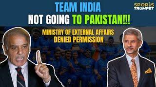 Ministry of External Affairs Denies Permission for Pakistan Travel | Sports Trumpet