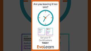 Get your certifications in time!