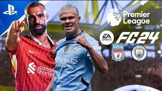 FC 24 | Liverpool vs Man City - Premier League 2024 ft. Salah, Nunez, Dias, Haaland | PS5™ [4K60]