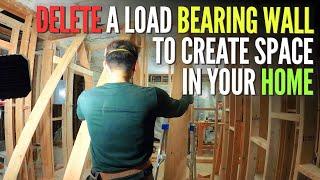 Remove a Load Bearing Wall and Install Your Own Header [#3]