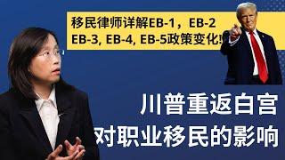 杰出人才移民政策会收紧吗？二类三类优先的劳工证会变得更难办理吗？投资移民会提高门槛吗？专业移民律师为您一一分析职业移民在川普上台后面临的改变 #移民美国 #immigration