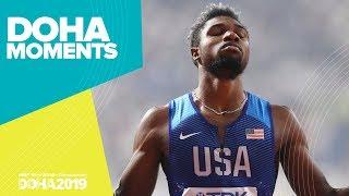 Noah Lyles Sprints to 200m Gold | World Athletics Championships 2019 | Doha Moments