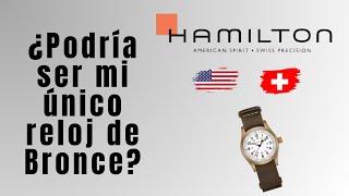 ️ ¿¡Podría ser mi reloj de bronce! ⁉️ Reseña Hamilton Khaki Field Mechanical H69459510