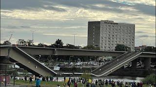 Dresden Brücken Einsturz Carolabrücke 11.09.24