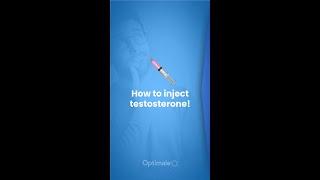 How to inject testosterone! #trt #testosteronereplacementtherapy #shorts