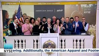 AMERICAN EAGLE OUTFITTERS, INC. (NYSE: AEO) RINGS THE NYSE OPENING BELL®