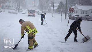 Major Winter Storm Creates Dangerous Travel Conditions in the U.S. | WSJ News