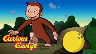 You Can't Bowl Without a Bowling Ball!  Curious George  Kids Cartoon  Kids Movies