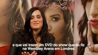 Demi Lovato Sends Message To Curitiba City Fans & Also To All Her Brazilian Fans:)