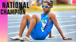 Priya Mohan again Create new record in Swterzerland National games 400m