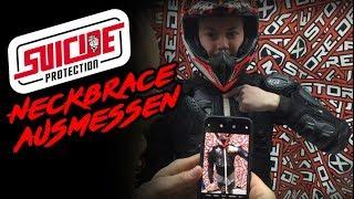 Suicide Protection Neckbrace SPN3 ausmessen für Maßanfertigung