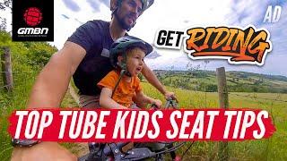 Kids Ride Shotgun Unboxing | How To Fit & Ride With A Top-Tube Kids Seat